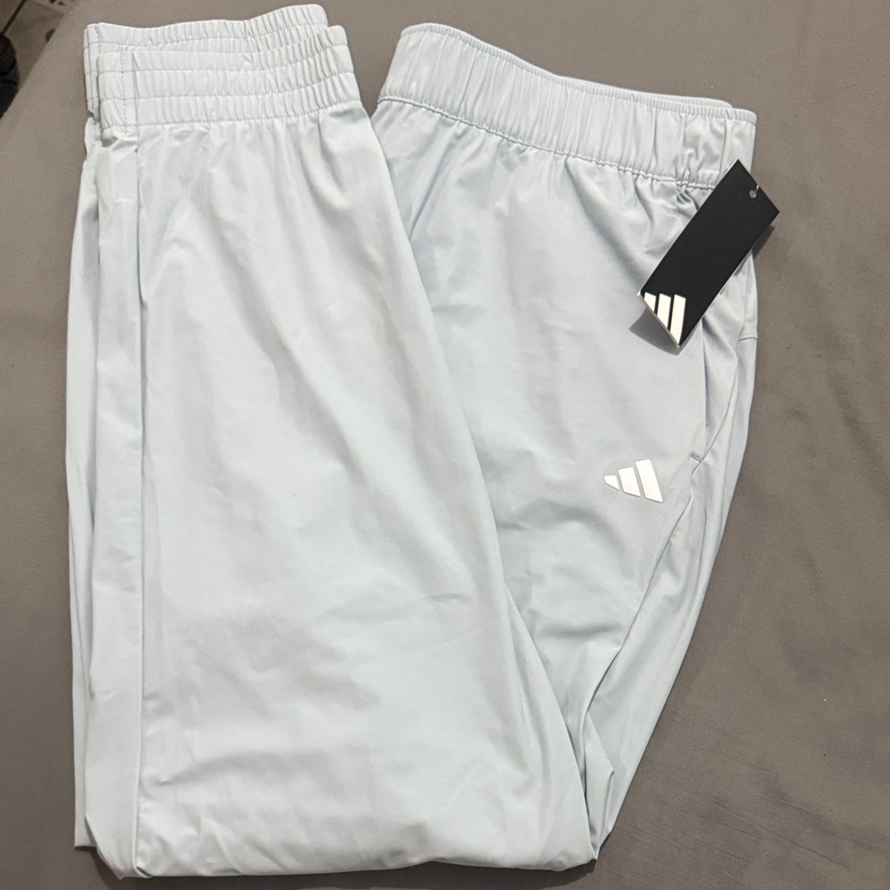 Adidas Womens Essential Joggers (Color: Wonder Blue)